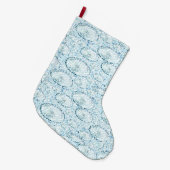 Sneeuw voor kerststaart grote kerstsok (Voorkant (Hangend))