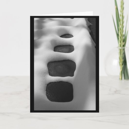 Sneeuw Weg (spatie) Kaart (Voorkant)