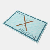 Sneeuw - Welkom Deurmat (Schuin)