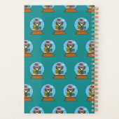 Sneeuw Wereldbol met Sinterklaas Uil | personalise Planner (Achterkant)