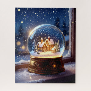 Sneeuw Wereldbol Winter Wonderland Legpuzzel