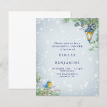 Sneeuw Winter Lamp en Vogel Illustratie Programma