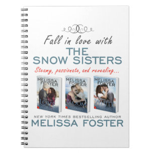 Sneeuw Zusters 6.5" x 8.75" Notitieboek