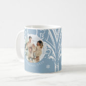 Sneeuwachtig gotisch winter sprookje kerst memento koffiemok (Voorkant links)