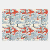 Sneeuwachtig  Landschap Inpakpapier Vel (Voorkant 2)