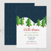 Sneeuwachtige Nacht Kaart (Voorkant / Achterkant)