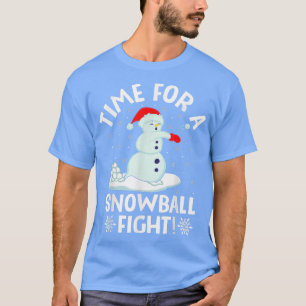 Sneeuwbal die naar het Kind gaat Funny Snowbal T-shirt
