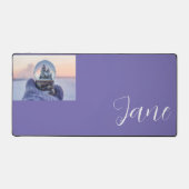 Sneeuwbal Kerstboom winter sneeuwval Bureaumat (Voorkant)