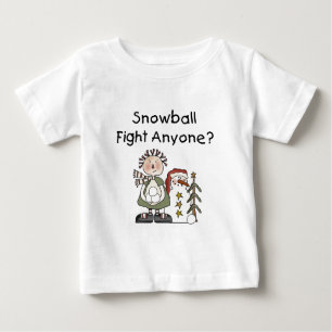 Sneeuwbal vechten Tshirts en geschenken