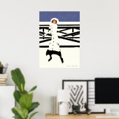 Sneeuwbalgevecht Afgemat Meisje Door C Coles Phill Poster (Thuiskantoor)