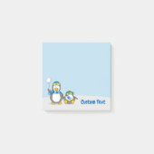 Sneeuwballende Pinguïns Post-it® Notes (Voorkant)