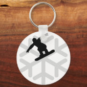 sneeuwbalpictogram sleutelhanger (Voorkant)