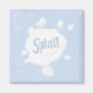 sneeuwbalspleetmagneet magneet