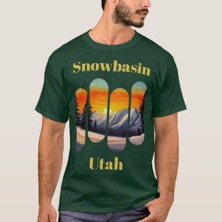 Sneeuwbassin ski Utah 2 T-shirt
