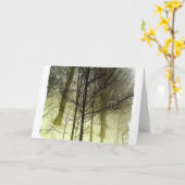 Sneeuwbedekking Kaart (Gele Bloem)