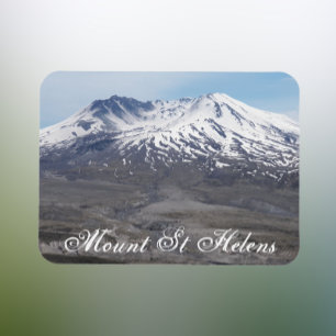 Sneeuwbedekking montagekit St Helens Volcano Magneet