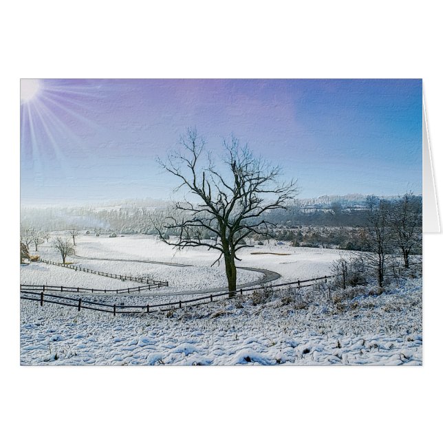 Sneeuwbedekking Ozark Hills (Voorkant Horizontaal)