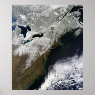 Sneeuwbedekking uit Canada Poster
