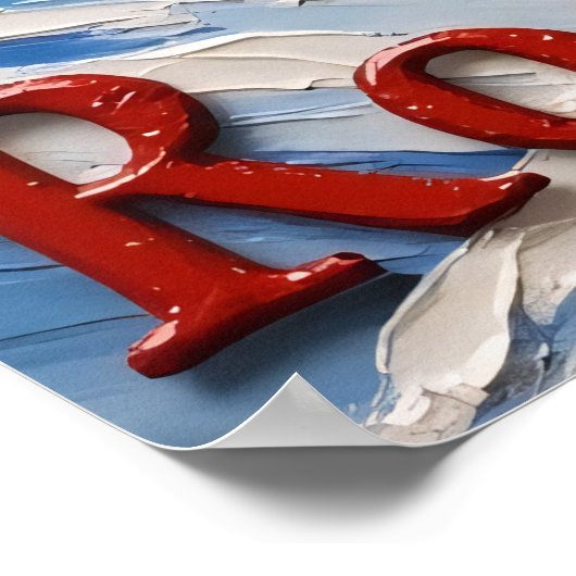 Sneeuwbedekte solo: Lion's Winter Riff Poster (Hoek)