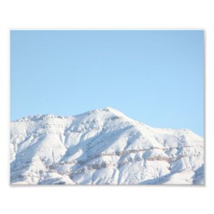 Sneeuwberg Foto Afdruk