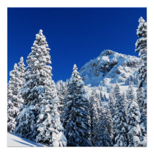 Sneeuwberg Perfect Poster