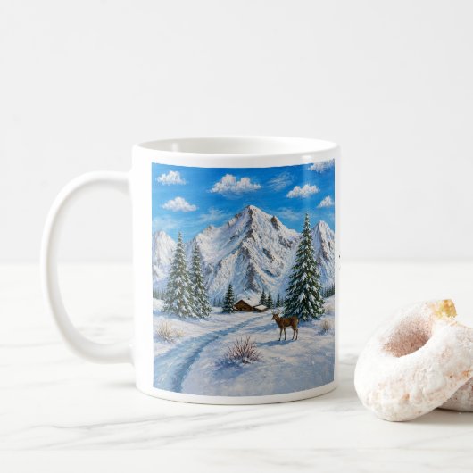 Sneeuwberg Vallei Combo Mok (Met donut)