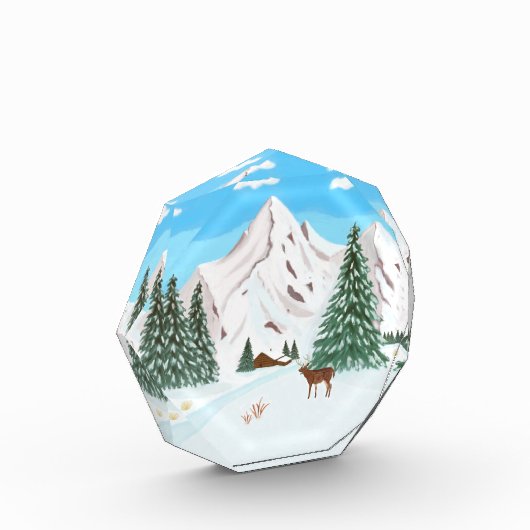 Sneeuwbergen Fotoblokken (Links)