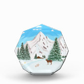 Sneeuwbergen Fotoblokken (Voorkant)