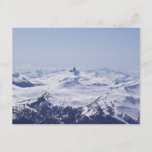 Sneeuwbergtop Briefkaart