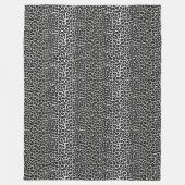 Sneeuwblaasdruk Fleece Deken (Voorkant)