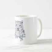 sneeuwblaasje, winterspar Waterverf Koffiemok (Voorkant rechts)