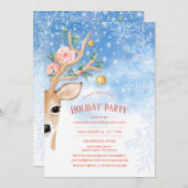 Sneeuwblauw Kaart (Voorkant / Achterkant)