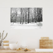 Sneeuwblind Poster (Keuken)