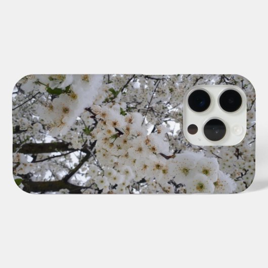 Sneeuwbloesems Case-Mate iPhone Case (Achterkant (horizontaal))