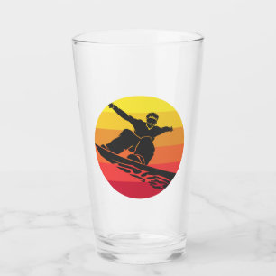 Sneeuwboard Sprong Retro Glas