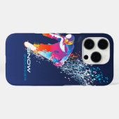Sneeuwboarden | Case-Mate iPhone case (Achterkant (horizontaal))