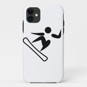 Sneeuwboarden Pictogram iPhone 11 Hoesje