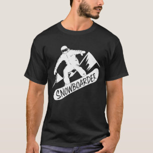 Sneeuwboarder Snowboarden Snowboard Wintersporten T-shirt