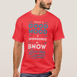 Sneeuwboarders Winter Wintersport Freestyle grappi T-shirt