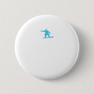 Sneeuwboardhartslag Koel Wintersport Gift Ronde Button 5,7 Cm