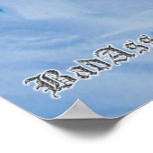 Sneeuwboardposter Poster (Hoek)