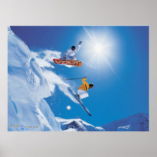 Sneeuwboardposter Poster