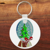 SNEEUWBOL SLEUTELHANGER (Voorkant)