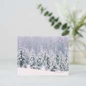 Sneeuwbomen Briefkaart (Staand voorkant)