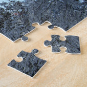 Sneeuwbomen Zigzaag Puzzle - Harde puzzels (Zijkant)