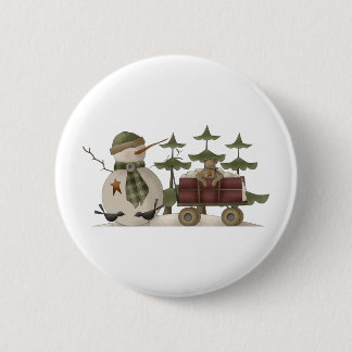Sneeuwbons Ronde Button 5,7 Cm