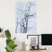 Sneeuwboom, bevroren poster (Thuiskantoor)