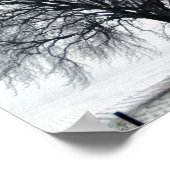 sneeuwboom poster (Hoek)
