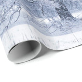 sneeuwboom Winter, bevroren Cadeaupapier (Rol Hoek)