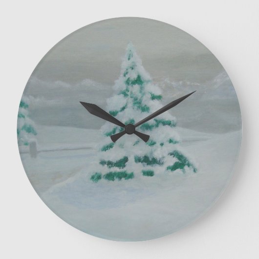 sneeuwboomklok grote klok (Voorkant)